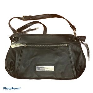 Gianfranco Ferre Milano leather crossbody purse